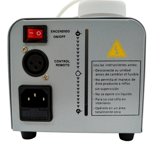 Imagen 10 de 10 de Cámara De Humo Maquina De Niebla 400w Radox Con Control Alam