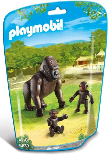 Todobloques Playmobil 6639 Gorilla With Babies!!!