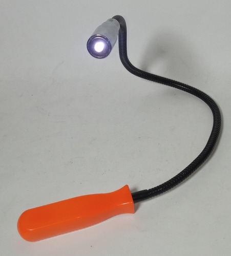 Imán Flexible Con Luz Led Recuperador De Tornillos Y Tuercas