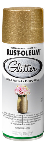 Aerosol Rust-oleum Glitter Oro 290 Gr