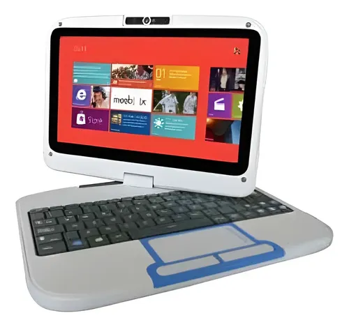 Mini Laptop Touch Meebox 4gb Ram Disco Ssd120gb 10.1 Oferta Blanco ...