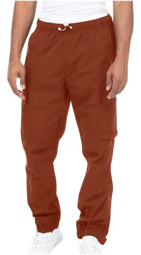 Pants naranja hombre new arrivals