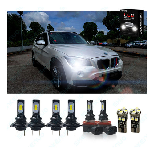 Bombillas Led Fog 501 Faros Delanteros Para Bmw X1 2009-2015