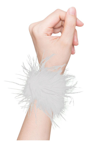 Muñequeras De Plumas Artificiales Manga Desmontable Punk