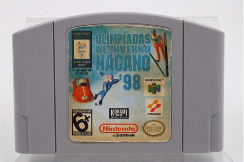 Jogo N64 - Olimpiadas De Inverno Nagano 98 (2)