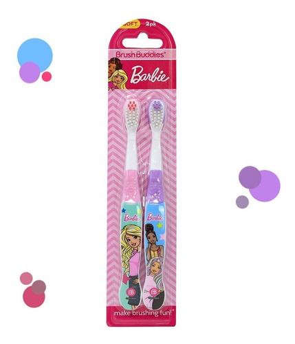 Cepillo De Dientes Barbie 2 Pack