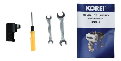 Motor Profesional Diésel Korei 10 Hp Arranque Manual- Krmd10