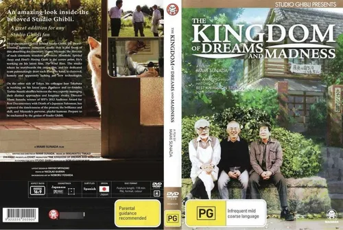 Studio Ghibli - El Reino De Los Sueños Y La Locura - Dvd
