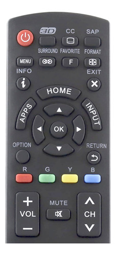 Control Para Panasonic (smart Tv Y No Smart Tv) + Pilas