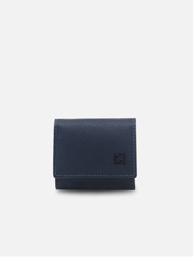 Monedero Cuero Crepier Casual Veneto 2.0 1c Azul