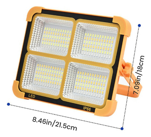 Luz De Camping Recargable De 3000 Mah, 1500 Lm, 288 Led Camp