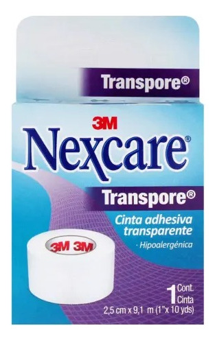 3m Nexcare Transpore Blister 1 , 2.50 Cm X 9.10 M