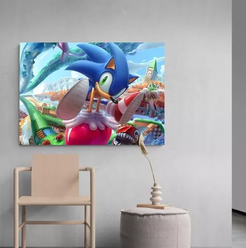 Quadro Decorativo SN118 - Sonic | Wall Street Posters