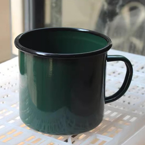 3 Taza De Café Esmaltada, Elegante, Fácil De Limpiar, Para