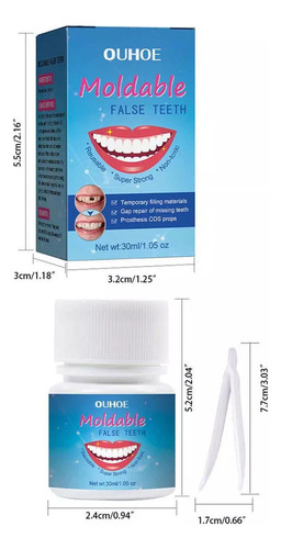 Caries Y Costura De Dientes Rotos Con Resina Plástica De Gut