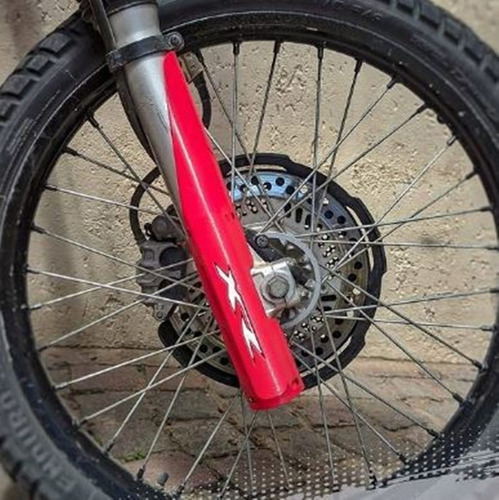Imagen 5 de 7 de Protector Horquilla F3d Rojo Xr250 Tornado Shop