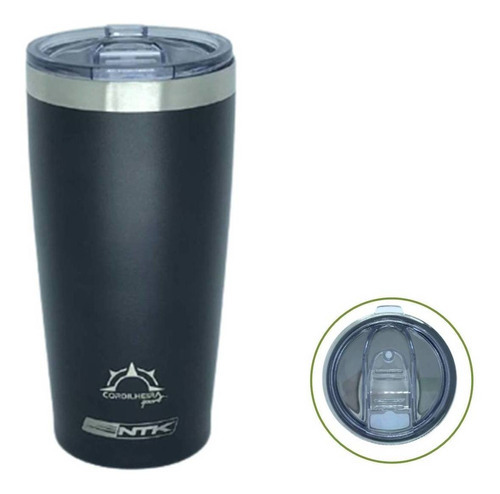 Copo Térmico Ntk Avalon Com Capacidade Para 570ml Nautika Cor Preto