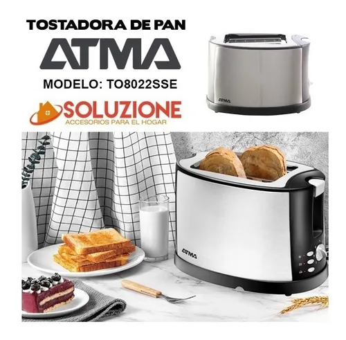 Tostadora Atma Electrica 7 Niveles De Tostado Premium Oferta