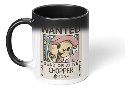 Taza Magica Cambia Color One Piece Chopper