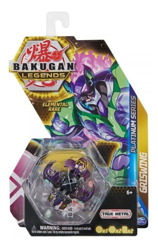 Bakugan Legends Platinum Series True Metal Griswing