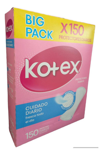 Protector Kotex Diario X150 Und