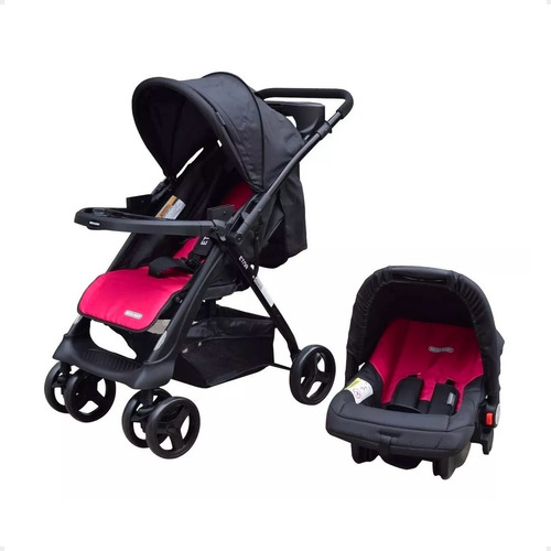 Cochecito Paseo Bebe Huevito Mega Baby Manija Rebatible Etna