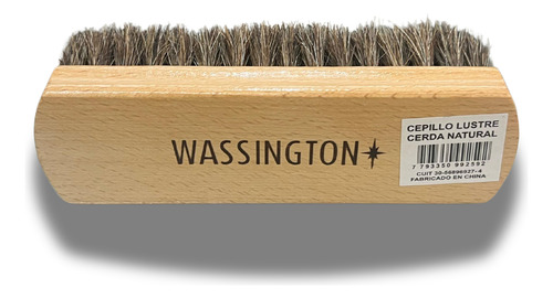 Cepillo Lustrar Wassington Para Calzado Madera 16 Cm