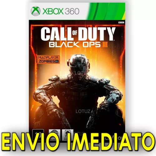 Jogo Xbox 360 Call of Duty Black Ops 3