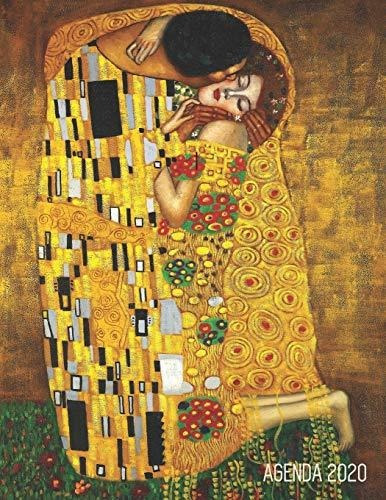 Gustav Klimt Agenda Mensual 2020: El Beso | Planificador Dia