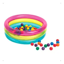 Comprar Piscina De Bolinhas Inflável Coloridas 86x25cm Intex Cor Colorida