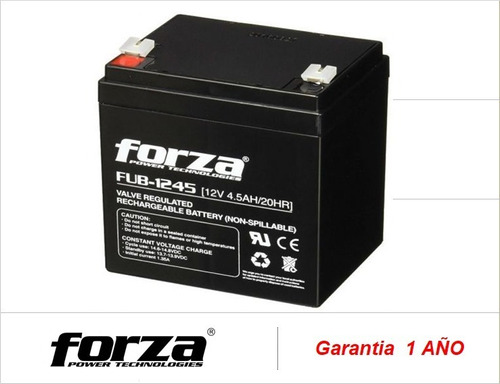 Forza Batería Para Ups 12v 4.5ah Fub-1245 ( Sumcomcr)