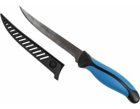 Cuchillo Para Filetear 15 Cms Ozark Con Funda Woow