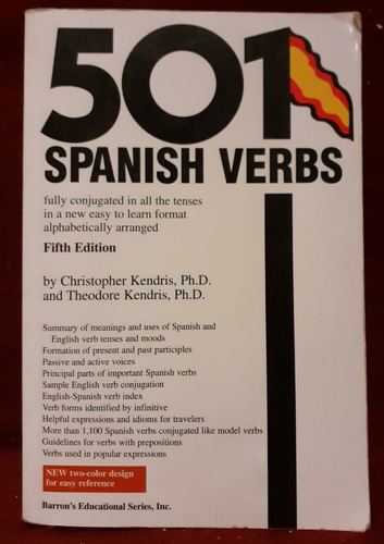 501 Spanish Verbs - Christopher Kendris