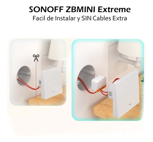 Interruptor Inteligente Zigbee Sonoff Zbmini-l Relé Zigbee