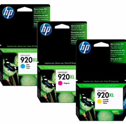 Cartuchos Hp Originales 920xl Color Amarillo