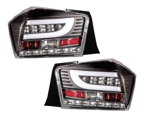 Lanterna Led Honda City 2009 10 11 12 13 2014 Máscara Negra