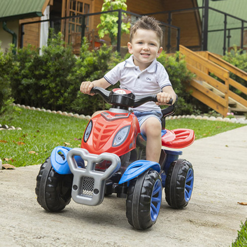 Quadriciclo Carrinho Passeio Infantil Empurrador Maral