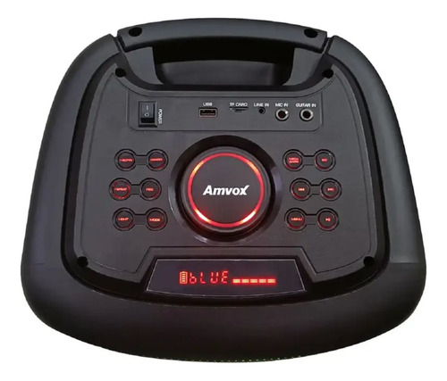 Caixa De Som Amplificada Amvox Party Vox Prime 2000w
