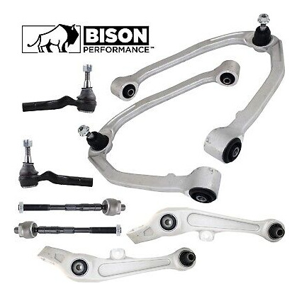 Bison Performance 8pc Front Control Arms Steering Tie Ro Lld