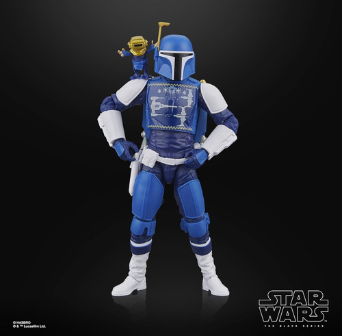 Star Wars Black Series Mandalorian Scout Holiday Edition