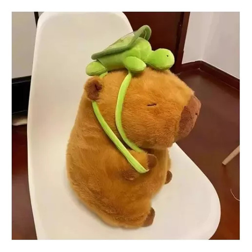 Plush Capybara Toys Small Cute Turtle 35cm
