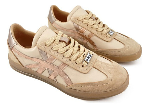 Zapatillas De Cuero Vacuno Pmk Demi