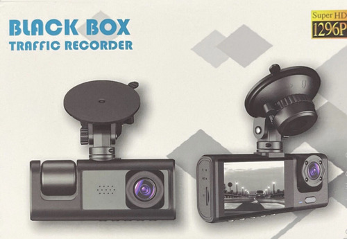 Câmera Veícular Black Box Traffic Recorder Super Hd 1296p Ms