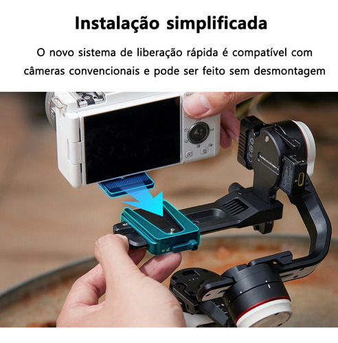 Estabilizador De Câmera Portátil Zhiyun Crane M3s De 3 Eixos