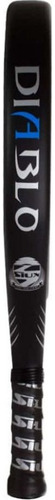 Pala Padel Siux Diablo Grafeno Black Eva Carbono 24k Redonda Color Azul