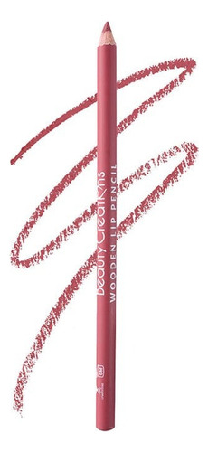 Delineador De Labios Beauty Creations De Madera Color Berry Me
