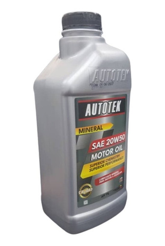 Aceite Motor Mineral 20w-50