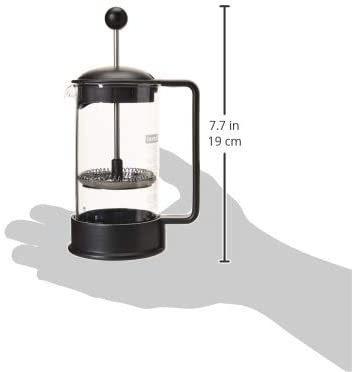 Cafetera Bodum, Con Tapa, Capacidad De 1 Litro, Negro