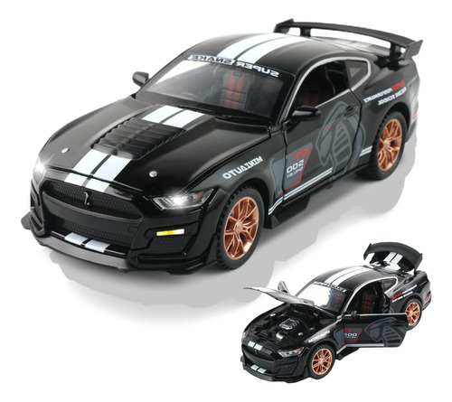 Gt500 - Coches De Juguete Para Ninos, Modelo De Metal Fundid