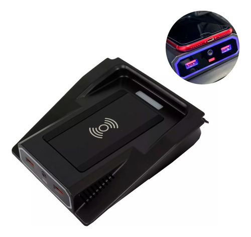 Cargador Inalambrico Con Soporte Celular Suzuki Jimny 20-21